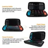 Siyah koruyucu sabit taşınabilir seyahat bavul çantası, aksesuar oyun cep uyumlu nintendo konsol depolama
