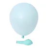 Fournitures de fête de noël bleu océan Macaron Latex ballon anniversaire décoration ballon chaîne ensemble vacances