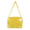 Duffel Bags Travel Transparent Canvas Women One Shoulder Bag Japanese Soft Girls Lovely Clear