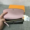 Titular de la tarjeta de crédito Carteras de diseñador para mujeres Hombres Carteras largas de lujo Flores Monedero Bolsos254b