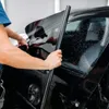 Pegatinas de ventana VLT 5-15-25-35-35-50% Fojas de automóviles negros Tinting Película autoadhesiva Auto Home Glass UV Protector