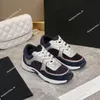 Designer Shoes Calfskin Sneaker Reflective Sneakers Vintage Suede Trainers Fashion Stylist Shoes Patchwork Leisure Shoe Platform Lace-up Print Trainer