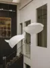 Hanger lampen Noordelijke moderne woonkamer trap eetbar ontwerp creatieve zijden stoffen verlichting kroonluchter kroonluchter