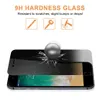 Anti-Glase Tempered Glass Screen Protector Film för iPhone 14 13 12 11 Pro Max HD Privacy Full Cover XR XS 7 8 Protective Film