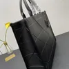 7A Bolsa Saffian Saffian Tote Bag Compras Bolsas de Ombro Feminina Crossbody Couro de Bezerro Triângulos Luxo Novo