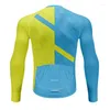 Gacche da corsa Runchita Runchita Long Cylersey Jersey Spring/Autunno maschi ropa ciclismo bici abiti da biciclette