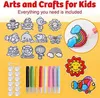 24 unids/set creativo DIY dibujos animados ventana pintura juguetes juegos de relleno de Color con ventosas pegatinas dibujo niños educación temprana artesanía