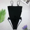 2019 Sexig baddräkt Kvinnor Badkläder One Piece Halter One Piece Push Up Swimsuit Bandage Bathing Suit Wear Female Beachwear 3336 C1905038550