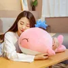 6080cm Kawaii Down Cotton Whale Cuddle Super Soft Dolphin Cushion Cuddles Высококачественные водянималы подарок на день рождения J220729