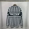 xinxinbuy män designer hoodie tröja rand brev jacquard tryck paris bomull kvinnor svart grå blå m-2xl180d