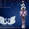 Interieurdecoraties Auto hangers high-end swan kristal ornamenten