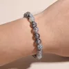 Strand Oaiite Natural Stone Black Dragon Vene Bracelet Set Energy Elastic Bracelets для мужчин Женщины -ювелирные украшения для мужчин.