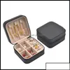 Jewelry Boxes Jewelry Boxes Packaging Display Portable Small Box Women Travel Jewellery Organizer Pu Leather Mini Case Ring Otswz Dr Ot4Dj