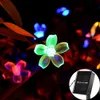 Dekoracje świąteczne Osiden 7m/5M Słoneczne światła sznurkowe na zewnątrz 50LED 8 -Mode Waterproof Flower Garden Blossom Lighting Party Dekoracja domu 221109