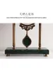 Zegary stołowe amerykańskie fotelik retro twórcze wahadło moda europejska salon metal sypialnia wycisz