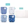 Couches lavables Happyflute OS Pocket 4Pcs Diaper4Pcs Insert lavable réutilisable absorbant écologique couche réglable bébé couche-culotte 221107