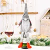 Couverture de bouteille de vin Gnomes de noël, décorations de Champagne, décoration de Table à manger de vacances, cadeau de fête XBJK2211