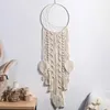 Tapisseries macramé Boho tapisserie tenture murale tissée à la main décoration de la maison accessoires Art gland appartement dortoir décor de chambre