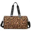 Borsone da donna Borsa a tracolla leopardata Pieghevole da viaggio Pieghevole Borse di grande capacità per lo sport Moda Donna 2022 Trend