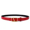 NYA WAMIL BELE Fashion Retro Colorful Letter Buckle Belt Band 2.5 Luxury Designer Dress Decorative Thin Belt
