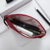 Koreanische Frauen Kosmetik Tasche Make-Up Bleistift Fall Reise Zipper Lippenstift Organizer Schönheit Tragbare Make-Up Tasche Kulturbeutel
