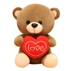 teddy bear plush Dolls toy holding the bear doll couple confession love tie TeddyBear 18-28cm