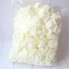 Flores decorativas 100pcs 6 cm Pe Foam Foam Rose Flower Head Artificial para la fiesta de cumplea￱os Decoraci￳n del hogar Decoraci￳n Diy Garland Craft Craft