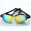 Large Frame Gel Silicone Anit Fog Swimming Goggles AntiUV Swimming Pool Training Glasses Men Women Swim eyewear175S2892527