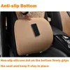 Coprisedili per auto Cuscino in tessuto floccato Anteriore Posteriore Peluche Coprisedile Protettore Tappetino Pad Universal Auto Interior Styling Truck SUV Van