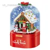 Il carillon natalizio Christmas Toy Diamond è compatibile con puzzle per bambini e regali giocattolo con piccole particelle L221109