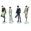 Porte-clés Anime Stand Psycho-Pass Kougami Shinya Acrylique Figure Affichage Décoration de bureau 15 cm