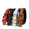 NYA WAMIL BELE Fashion Retro Colorful Letter Buckle Belt Band 2.5 Luxury Designer Dress Decorative Thin Belt