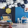 Christmas Party Supplies INS Gold Balloon Arch Chain Birthday Wedding Valentine's Day Decoration Latex Ball Aluminum Film