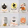 Other Festive Party Supplies Halloween Party Canvas Dstring Bag Trick Or Treat Pumpkin Candy Sacks Reusable Bk Goody Bags Drop Del Dh7Ml