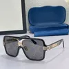 Lunettes de soleil de designer pour hommes et femmes UV400 qualité luxe classique mode carrée Gg0900S miroir jambe caractéristiques logo lunettes de soleil de personnalité de style influente