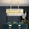 Pendants lampes europ￩en lustre en cristal rond de salon