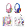 New 5 0 Goston Stereo Headset Creative Sile Su Bubble Fiet Toys Luminou Large Simpl Toy for Kid211P3998766