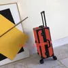 Malas Bagagens Sacos Go Travel Case Homens Mulheres Textura Draw Bar Caixa Trolley Tronco Bolsa Haste Spinner Universal Roda Acessórios de Bagagem Outros Sacos Personalizado Amarelo