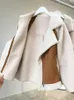Vestes pour femmes Manteaux Femme Hiver Harajuku Veste Vêtements Moto Costume Épaissi Top Tops À La Mode Femmes Varsity Bomber Lâche 221109