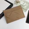 Luxur Designer Hig Quality Card Holder äkta läder Marmont Purse Fashion Woman Män ikoniska plånböcker Key Ring Credit Coin Mini Wallet Bag Charm Snake Canvas