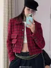 Vestes Femmes Designer Chan Nouvelle marque veste designer Mode haut de gamme automne hiver logo tweed manteau pardessus Loisirs Printemps Manteaux cardigan