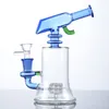 Матрица Perc Percolator Glass Bongs Кальяны Sidecar Sece Water Tipes 14 мм женские суставные масло бакала