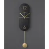 Настенные часы большой современный дизайн песчаник Decor Silent Luxury Watches Гостиная, декоративные Reloj de Pared