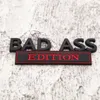 3D Zinc Alloy Bad ASS Edition Car Sticker Decoration Decal Badge Emblems Bumper Stickers