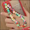 Other Fashion Accessories Fashion Design Colorf Mobile Phone Accessories Polymer Clay Beads Strands For Decorate Drop Delivery Dhm3J