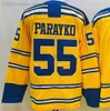 Movie College Ice Hockey Wears Jerseys Stitched 25Kyrou 55ColtonParayko 90RyanO'Reilly 91VladimirTarasenko Men Jersey