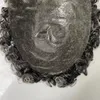 Curl Cinza de 16 mm cor cinza Substitui￧￣o de cabelo humano virgem brasil