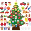 Christmas Decorations DIY Felt Tree Merry For Home Cristmas Ornaments Navidad Xmas Gift Happy Year 2023 221109