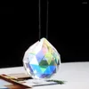 Chandelier Crystal 2PCS 30MM AB Color Fire Polishing Light Decoration Ball Home Accessories Glass Art Prism Faceted Pendant