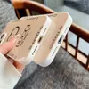 Fashion iPhone Phone Case Glass Phone Shell White Phonecsses Hudents Home Cover Cover Brand for iPhone 13 Pro 12 11 XSMAX